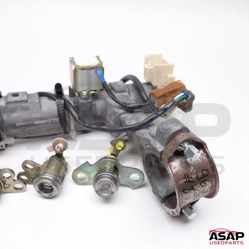 🐔 INTERRUPTOR DE ENCENDIDO + JUEGO DE CILINDROS DE CERRADURA DE PUERTA + 4 LLAVES TOYOTA AVALON 1995-1999 🐔 Foto 2 de 4