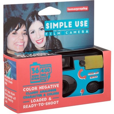 Lomography Simple Use Color Negative 400 ISO Camera 36 Exposures