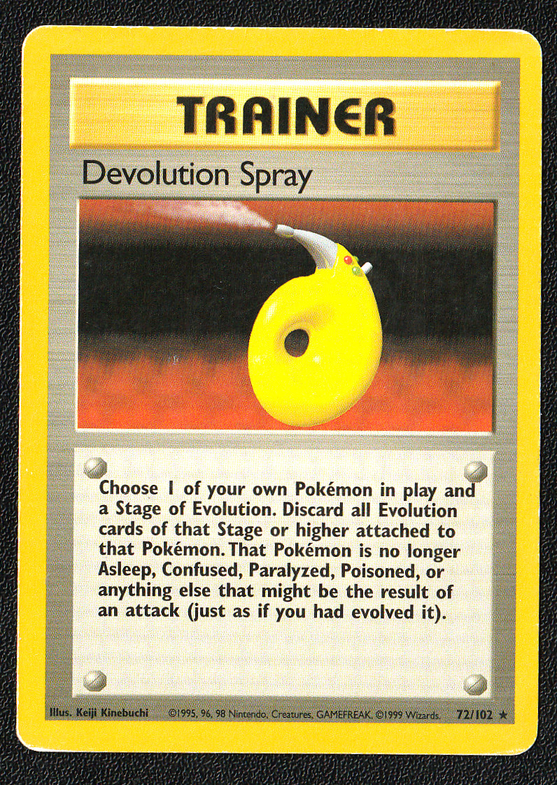 Devolution Spray 072/102 Base Set Regular MP