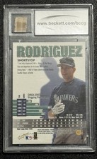Alex Rodriguez - AROD 1998 Circa Thunder #3 BCCG 9 RARE!