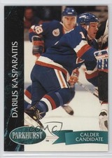 1992-93 Parkhurst Darius Kasparaitis #102 0a4