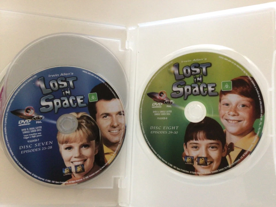 Lost in Space - 2nd Season 2 (1966, DVD, Rg4) Pt2, discs 5-8, Eps 17-30, C Below - Image 3 of 4