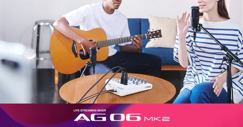 YAMAHA AG06 AG06MK2 W 6ch Live Streaming Mixer USB Audio Interface White NEW - Picture 4 of 4