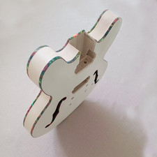 DIY Electric Guitar Kit Maple NK Rosewood FB Maple Top Abalone Inlay Mahogany BD