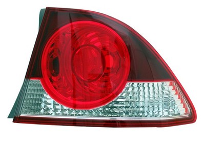 Rücklicht rechts für Honda Civic VIII FD ROT Klar Heckleuchte Rückleuchte