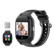 4G Boys Unlocked Wrist Watch with GPS Tracker,Video Calling,Voice Chat,Temper...