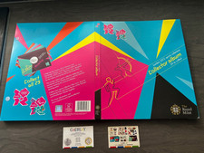 EMPTY USED LONDON 2012 OLYMPIC GAMES MEMORABILIA 2011 CARDED 50p SPORTS ALBUM