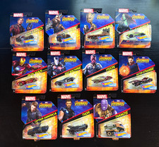 2017 HOT WHEELS MARVEL AVENGERS INFINITY WAR CHARACTER CARS SET OF 11 CARS - NEW