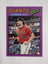 2026 Topps Heritage LIGHT PURPLE Robbie Ray #111 - San Francisco Giants
