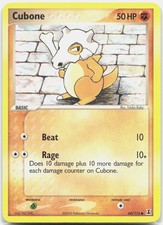 Cubone Common EX Delta Species DS Fighting 60/113 2005 NM on eBay
