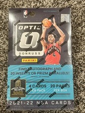 2021-22 Panini Donruss Optic Basketball Hobby Factory Sealed Unopened Box