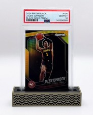 2024 Prizm Black Jalen Johnson Black Gold /5 (PSA 10)
