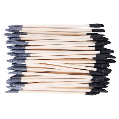 50 Count Sanding Sticks Dual Head 150 Black 280 Gray for Smoothing Small Spots