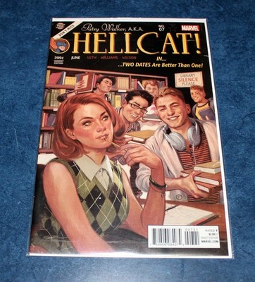PATSY WALKER AKA Hellcat #7 1:15 Tedesco Classic Variant Marvel COMICS 2016 NM