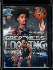 2025-26 Topps Bowman Chrome Dylan Harper Greatness Loading #GL-2 RC Spurs