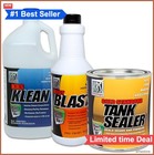 Fuel Tank Sealer Kit For Gas Tanks Up To 25 Gallon Rust Remover Corrosion