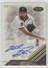 2018 Topps Tier One Break Out 96/225 Michael Fulmer #BA-MF Auto 08jk
