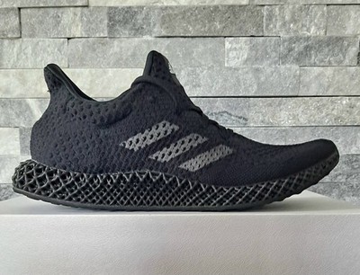 Adidas Futurecraft 4D Black Carbon Q46228 VERY RARE Men 9.5 LIKE N W