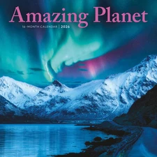 Carousel Calendars,  Amazing Planet Special Value 2026 Wall Calendar, 12'' X 12'