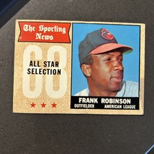 1968 Topps Frank Robinson 373 Vg (right Border Etc) HOF Baltimore Orioles