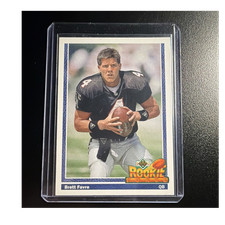 Upper Deck 1991 Rookie Force Brett Favre #647 Atlanta Falcons NFL Football