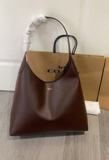 CCU00 NWT Brooklyn Shoulder Bag 34 Brass/Maple