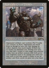 MTG KARN, THE GREAT CREATOR 253 EXC - THE BIG CREATOR - SLD - MAGIC