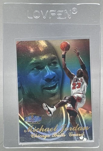 Michael Jordan 1997 Fleer Flair Showcase #1 Row 3