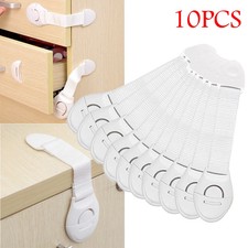 10pcs Child Safety Cabinet Lock Baby Proof Security Protector Drawer Door Cabine