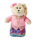 Starbucks Singapore Exclusive Peranakan Bearista Plush Keychain Bag Charm