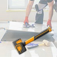 Floor Rubber Mallet Large Rubber Mallet Solid Head with Cushion Grip Tile