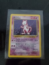 Pokemon Card Mewtwo 10/102 Rare Holo 60HP