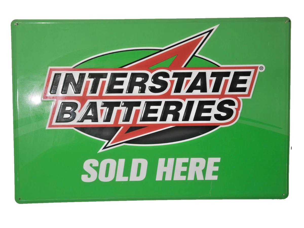 Interstate Battery Sign for sale | eBay