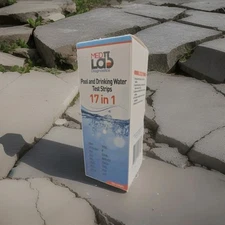 17 in 1 Drinking Water Testing Kit Strips(100ct) for Pool, Spa, Hot Tubs, Tap...