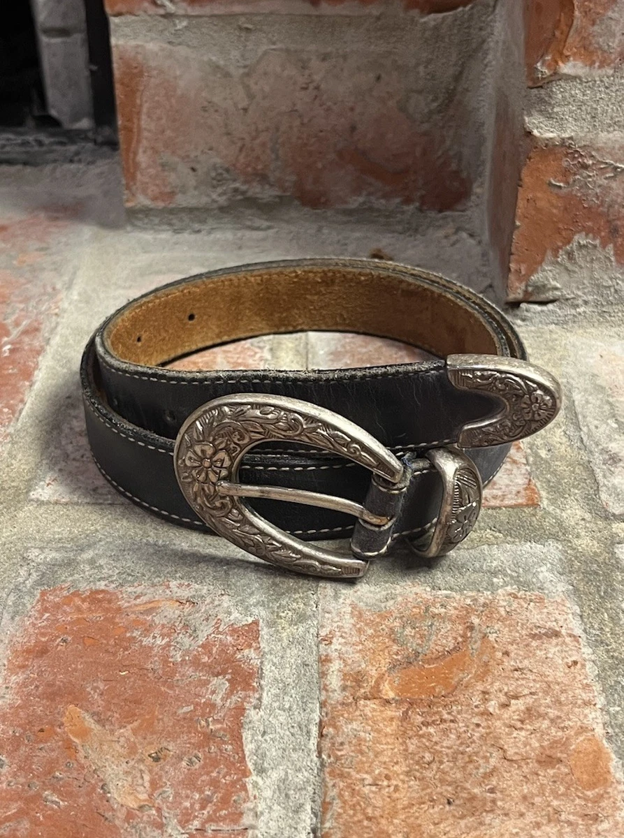 Leather Silver with Vintage Belts for Men for sale | eBay display picture 1