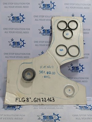 KSB AMRI Valve Gasket & Seal Kit | FLG 8'' GN72163 | 381.10.10.002 Marine