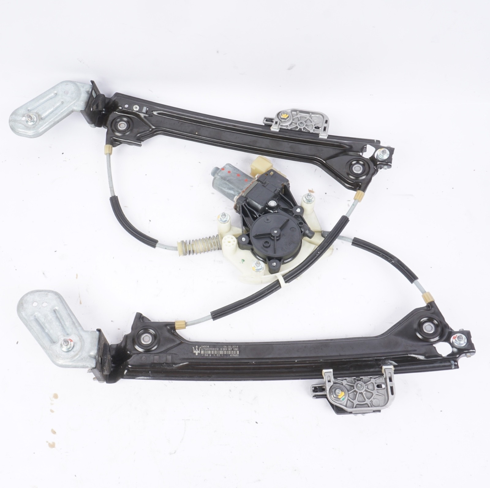 2014-2019 MASERATI GHIBLI REAR PASSENGER RIGHT DOOR WINDOW REGULATOR MOTOR OEM