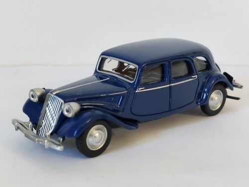 Norev 1/58. Citroen 15 Six Blu. Nuovo Con Scatola.