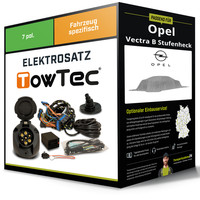 Elektrosatz 7-Pol Spezifisch für Opel Vectra B Stufenheck 09.1995-04.2002 NEU