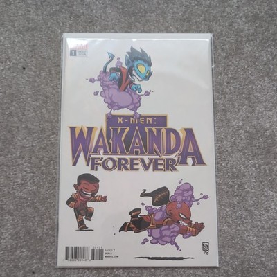 MARVEL COMICS X-MEN WAKANDA FOREVER #1 2018 SKOTTIE YOUNG VARIANT COVER