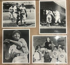 Lot of 4 Bob Feller  8
