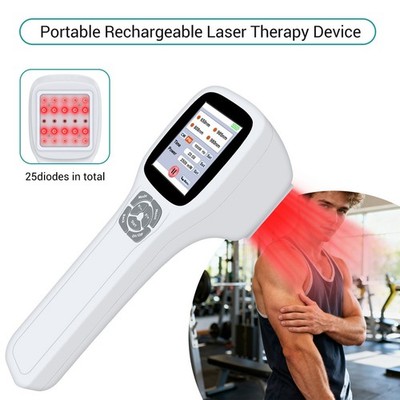 2500mW Cold Laser Therapy for Chronic Pain Relief Infrared Red Light for Healing