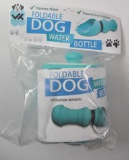 Dog Water Bottle, Portable Water Bowl for Dog, Collapsible Food Grade Silicone