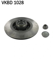 2Er Set Bremsscheiben SKF Vkbd 1028 Renault 40 20 296 46R 43 20 000 07R