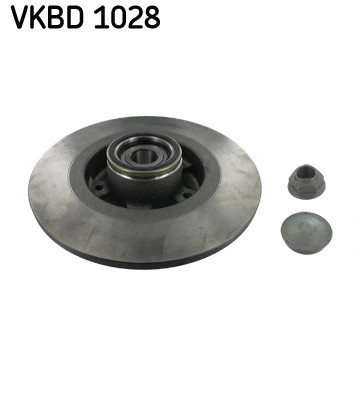 2Er Set Bremsscheiben SKF Vkbd 1028 Renault 40 20 296 46R 43 20 000 07R-image