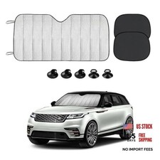 Car Windshield Sun Shade, 55.1" 27.5" Foldable Front Window Shade Protect Your