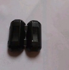 Nucleo di ferrite ad anello x frequenze Filtro chiusura a Clip, cavi 3.5mm
