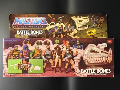Vintage 1984 Battle Bones Collectors Carry Case Master of the Universe MOTU NEW