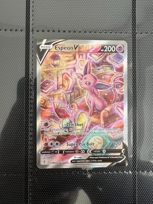 Espeon V 180/203 English Evolving Skies Pokemon TCG Near Mint
