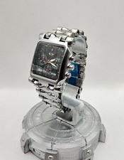 Vintage Minute Machine inpired Watch Swiss Made Chrono Xmetal BLACK